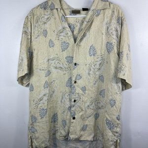 Axist Yellow Hawaiian Shirt Size M